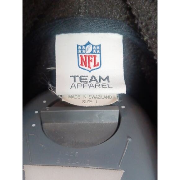 Pittsburgh Steelers NFL Team Apparel Full Zip Hooded Fleece Jacket Size Large - Picture 3 of 7